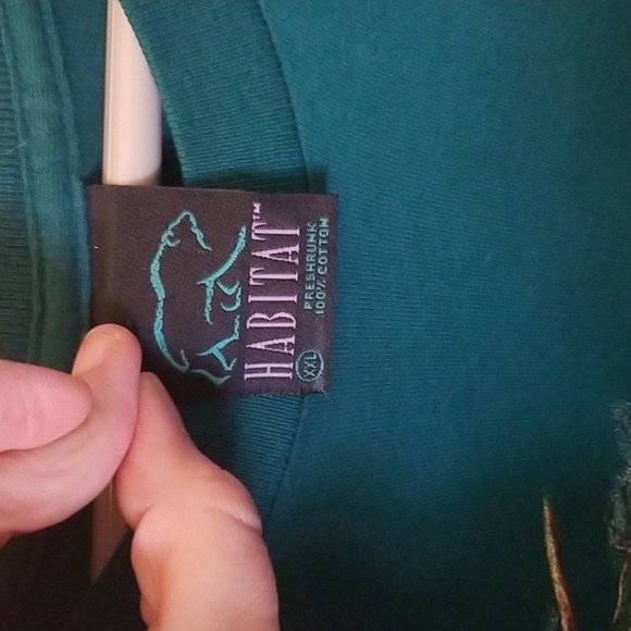 1994 Habitat Nature Wolf Wilderness River All Over Print XX LARGE T-Shirt. - Picture 5 of 6